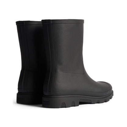 Hunter Downpour Short Insulated Boot Mens - Black