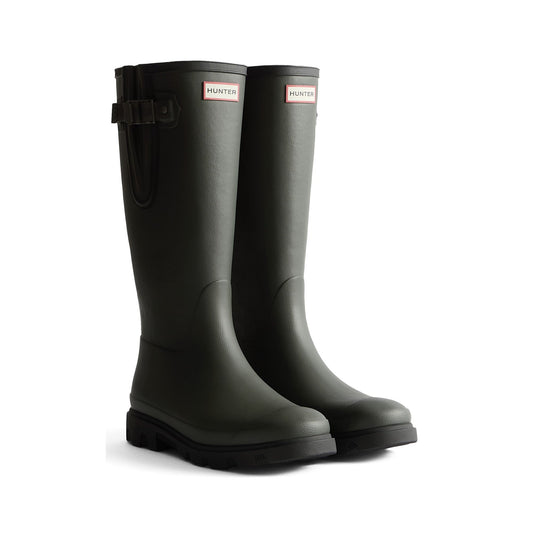 Hunter Field Downpour Adjustable Boot Womens - Dark Olive