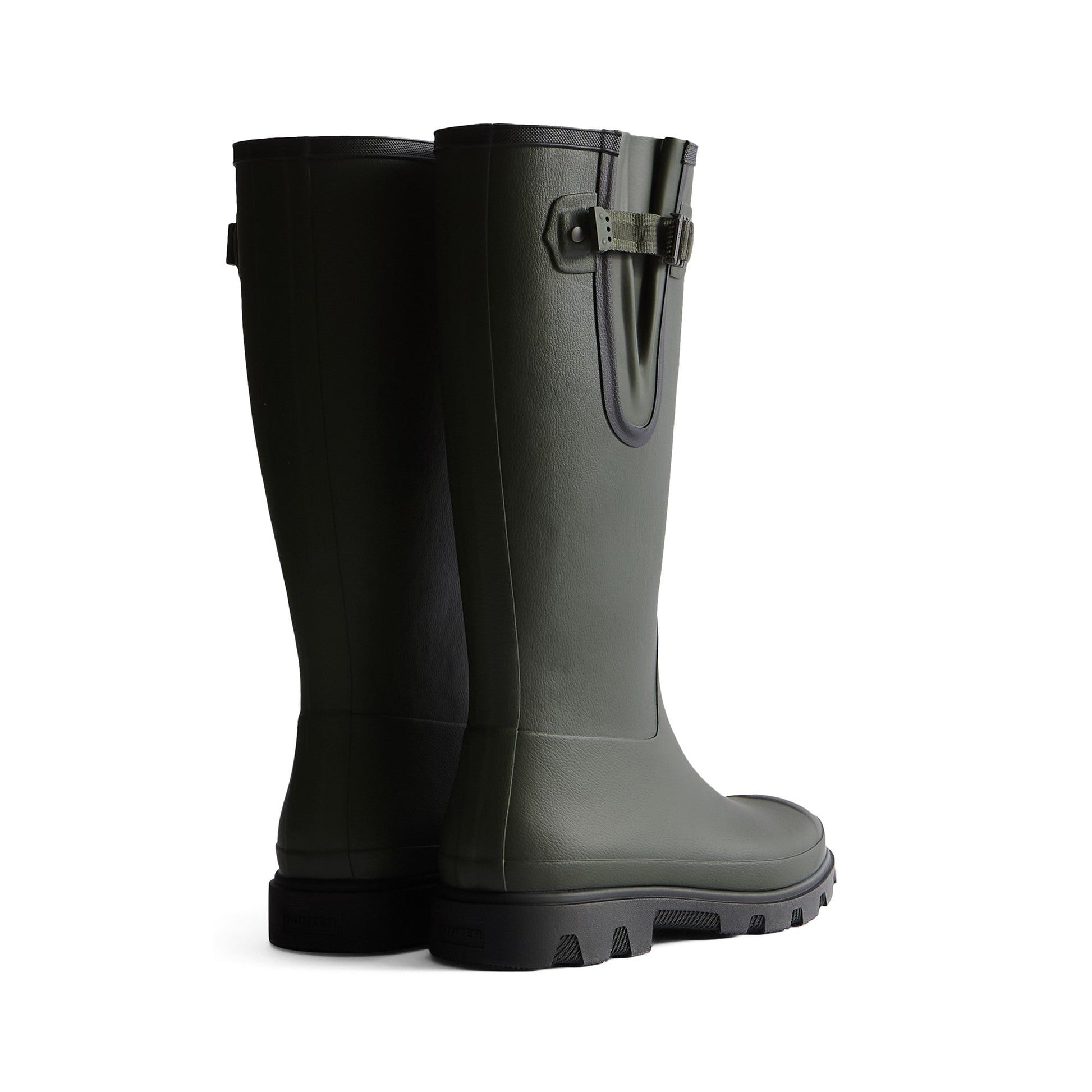 Hunter Field Downpour Adjustable Boot Mens - Dark Olive